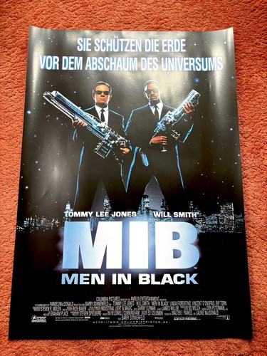 Men black mib kinoplakat - black,