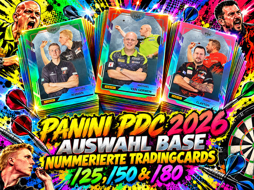 Panini pdc 2026 base auswahl - panini,
