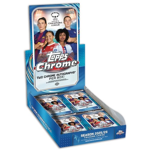 Uwcl topps chrome uefa - topps,