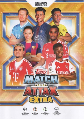 Topps match attax 2025 - attax, 2026