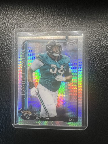 Maason smith topps chrome - maason,